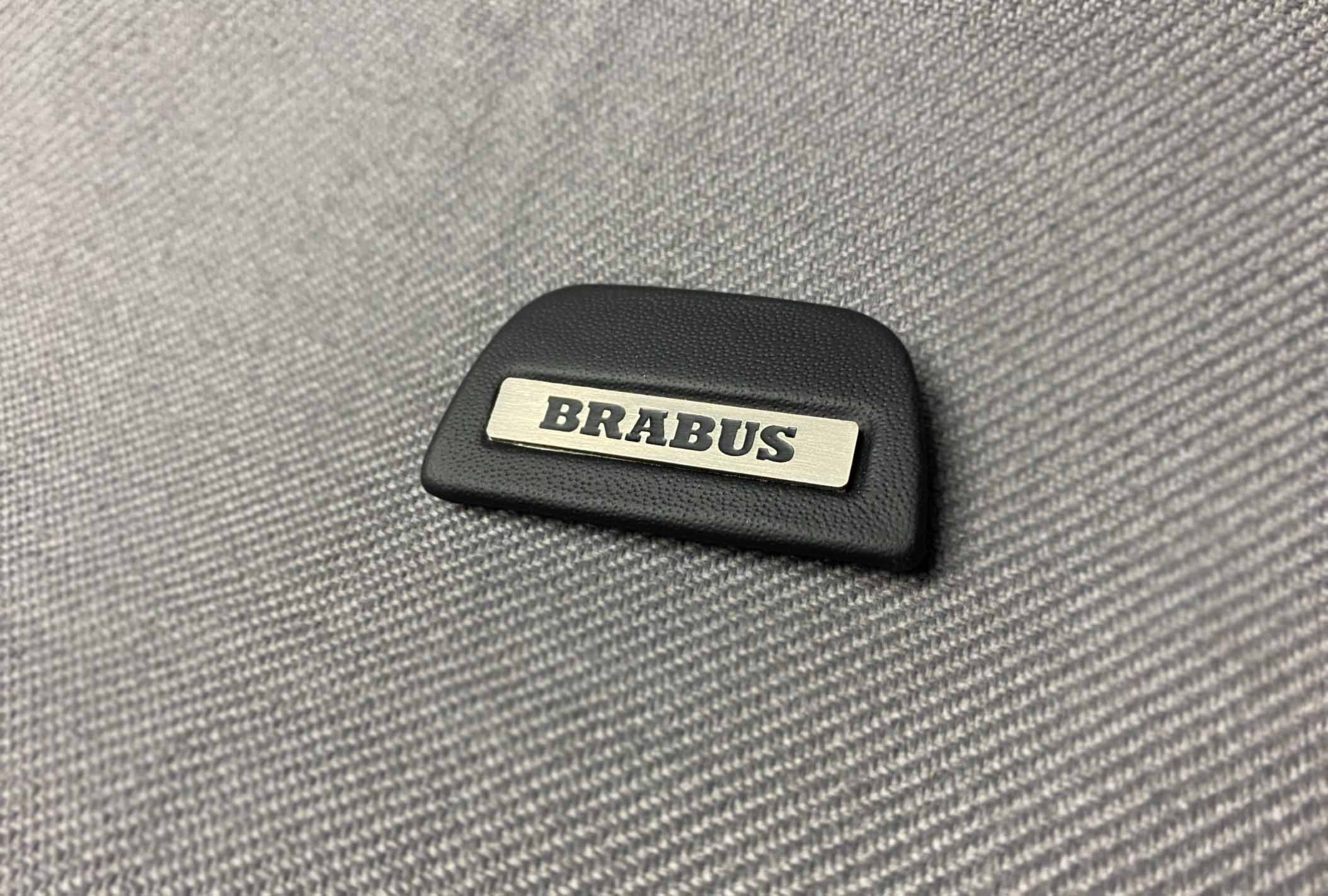 Brabus Steering wheel badge black Mercedes Benz AMG 2018+
