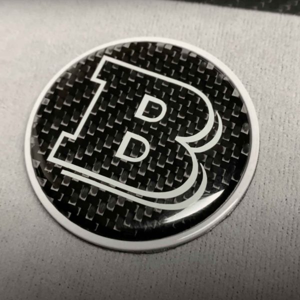 Brabus Badge on hood cover for Mercedes G-Wagon