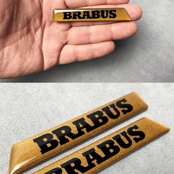 Brabus side body inserts in bronze for Mercedes G Class