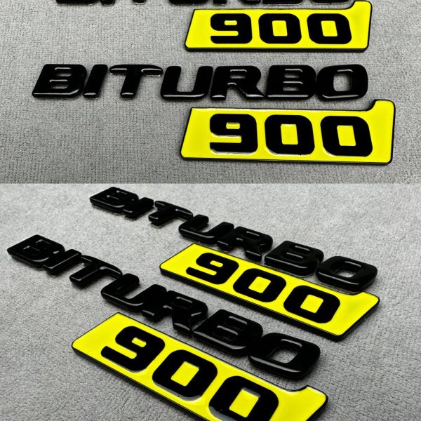 Brabus Biturbo 900 side yellow badge