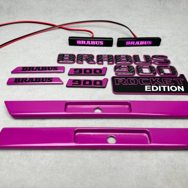 limited New Set Brabus 900 Rocket Edition Violet colour Mercedes G-Class + Fender inserts