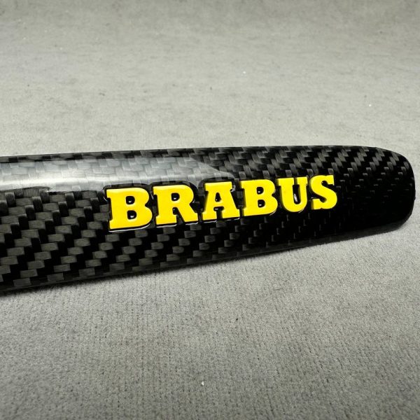 Brabus dashboard handle cover Yellow Carbon Fiber for Mercedes-Benz G Wagon W463 W463A