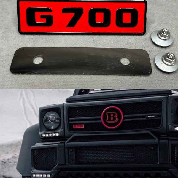 Brabus metal Emblem badge G700 for Mercedes G class w463 G63 G500 G350