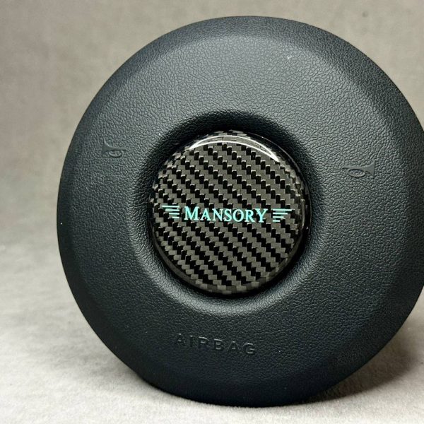 Mansory Tiffany Emblem 58mm in Air Bag for Mercedes G GLE GLS E S Class 2018+