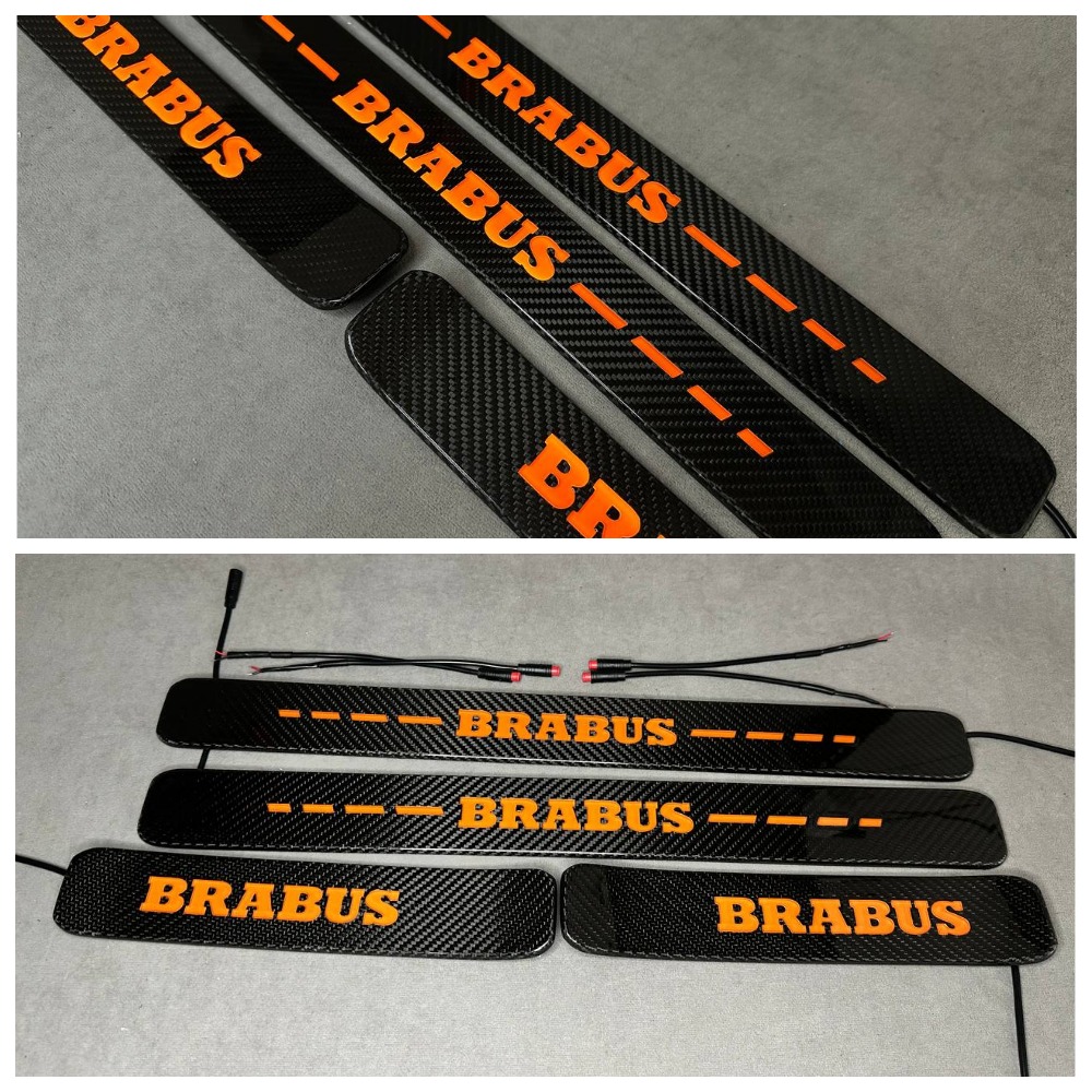 door sills carbon orange